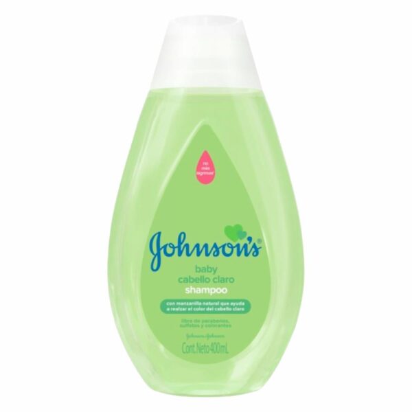 Shampoo Bebé Manzanilla JOHNSON´S BABY 400 Ml - Imagen 2
