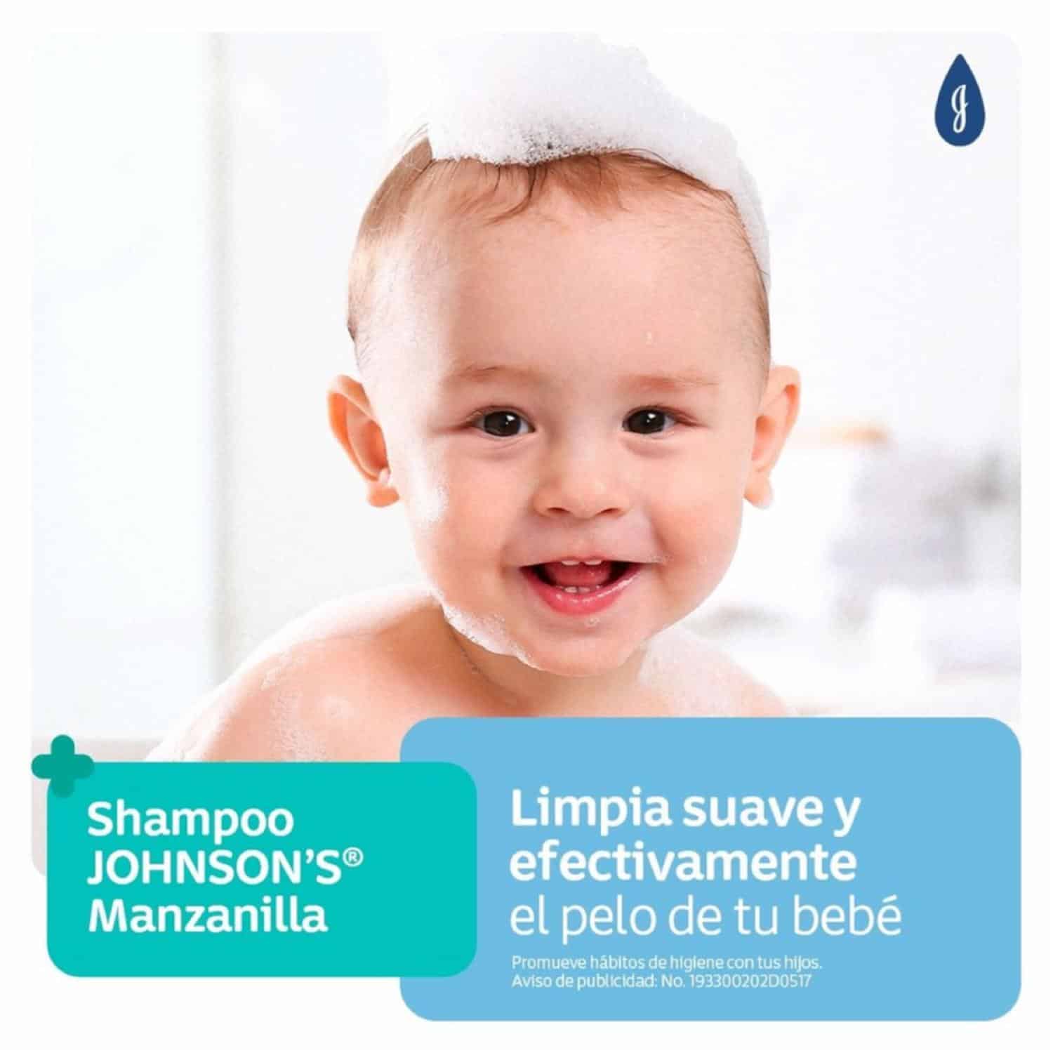 Shampoo Bebé Manzanilla JOHNSON'S 400 Ml - Imagen 6