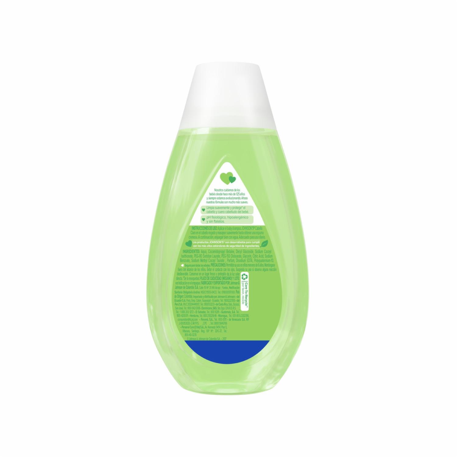 Shampoo Bebé Manzanilla JOHNSON’S 400 Ml