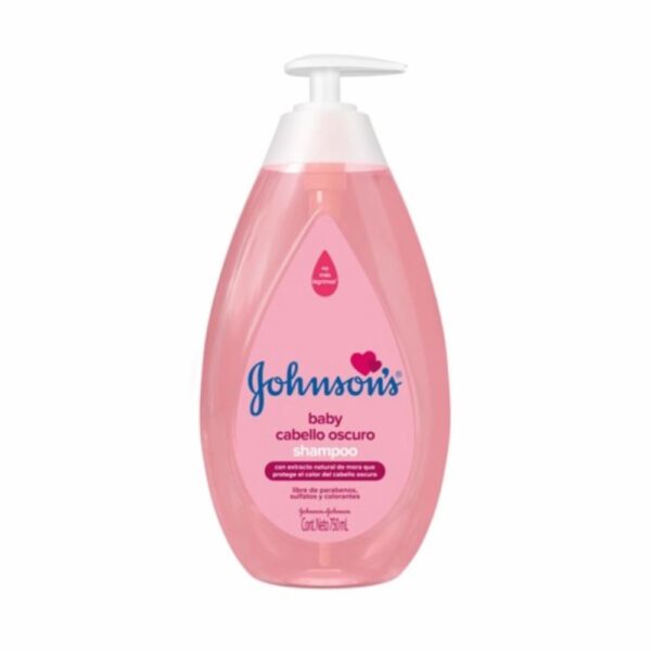 Shampoo Bebé Pelo Oscuro JOHNSON´S BABY 750 Ml - Imagen 2