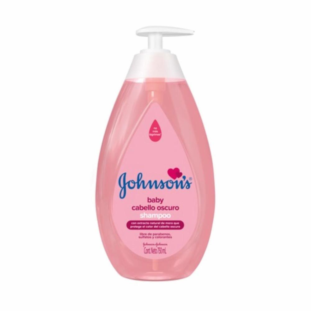Shampoo Bebé Pelo Oscuro JOHNSON'S 750 Ml - Imagen 2