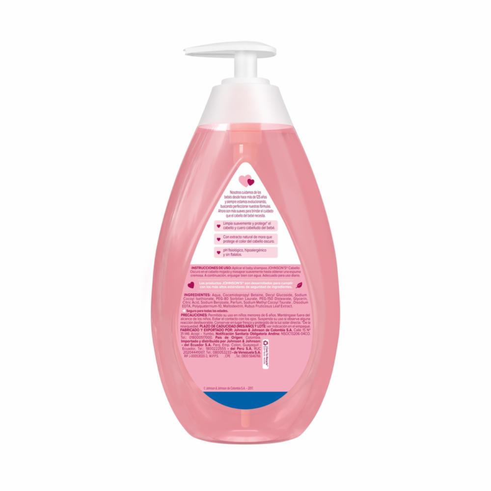 Shampoo Bebé Pelo Oscuro JOHNSON'S 750 Ml - Imagen 8