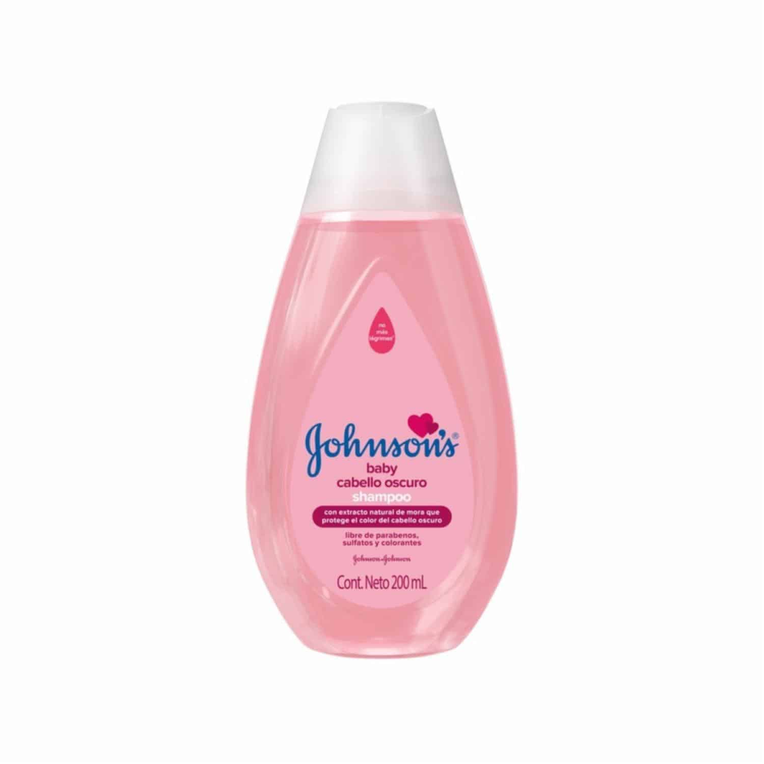 Shampoo Bebé Pelo Oscuro JOHNSON'S 200 Ml - Imagen 2