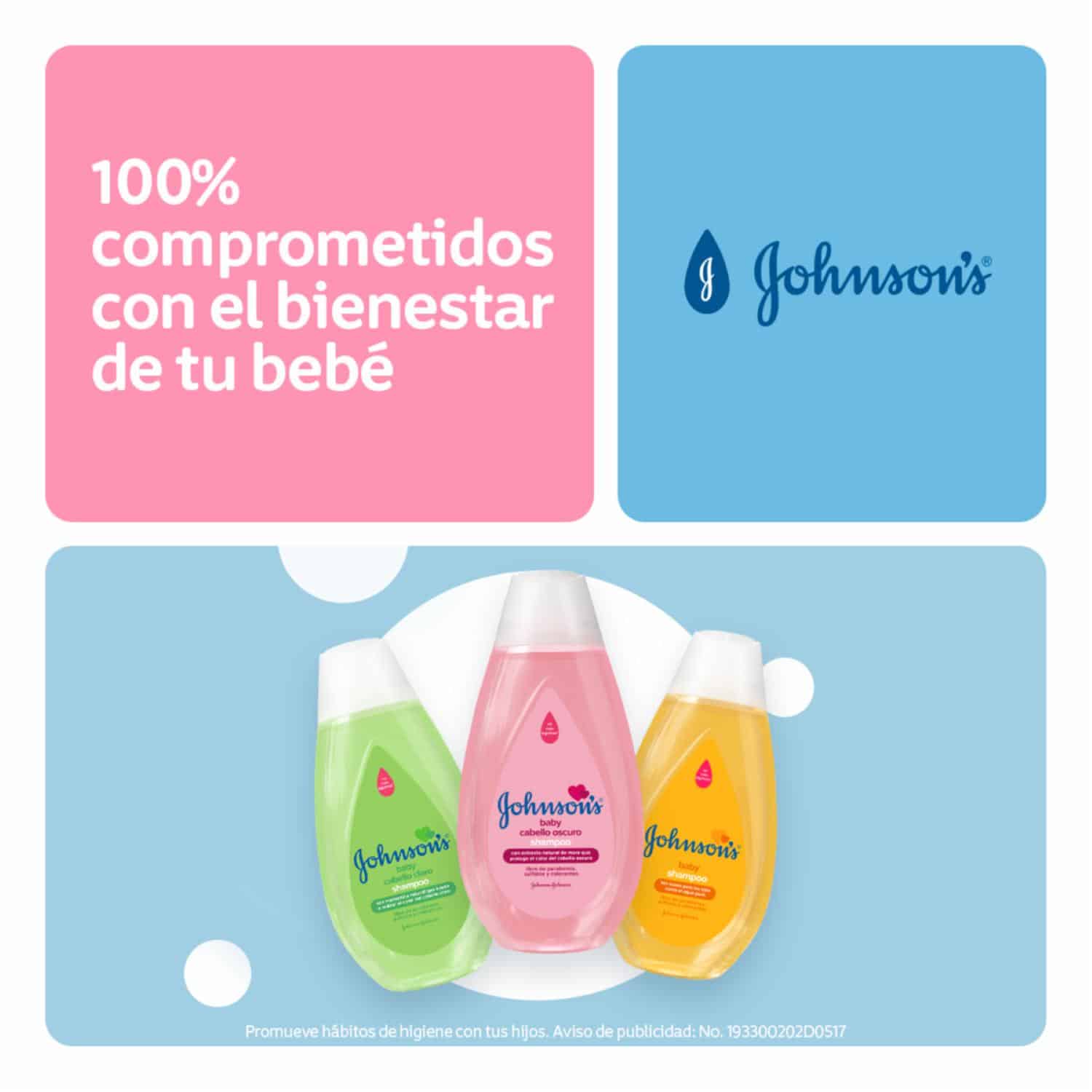 Shampoo Bebé Pelo Oscuro JOHNSON'S 200 Ml - Imagen 5