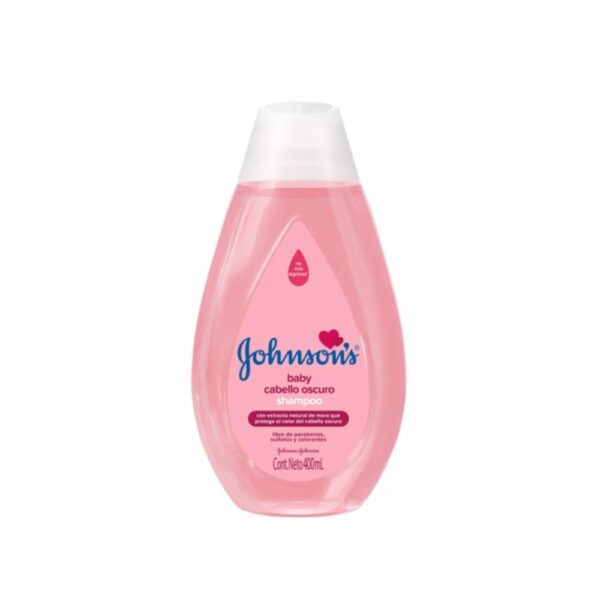 Shampoo Bebé Pelo Oscuro JOHNSON´S BABY 400 Ml - Imagen 2
