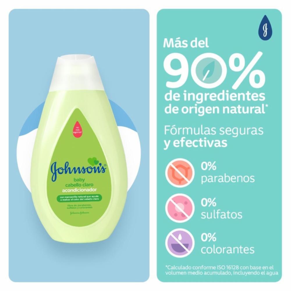 Acondicionador Bebé Manzanilla JOHNSON'S 400 Ml - Imagen 4