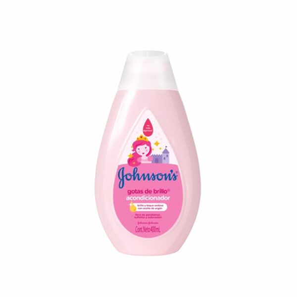 Acondicionador Bebé Gotas De Brillo JOHNSON´S BABY 400 Ml - Imagen 2