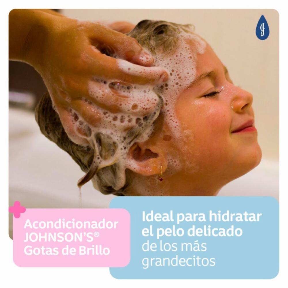 Acondicionador Bebé Gotas De Brillo JOHNSON'S 400 Ml - Imagen 6