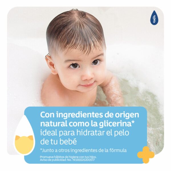 Shampoo Bebé Original JOHNSON'S 1000 Ml - Imagen 3