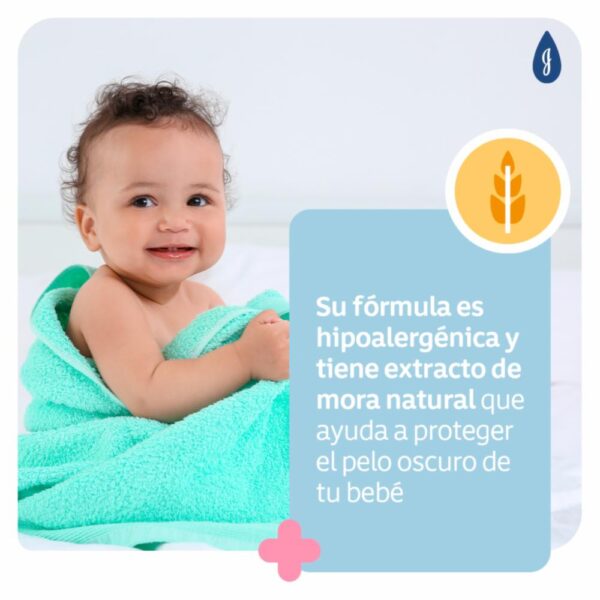 Shampoo Bebé Pelo Oscuro JOHNSON´S BABY 1000 Ml - Imagen 3