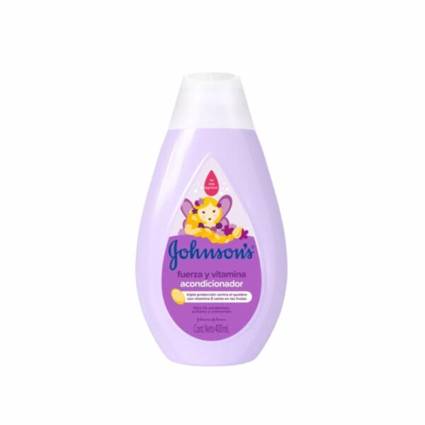 Acondicionador Bebé Fuerza Y Vitamina JOHNSON'S 400 Ml - Imagen 2