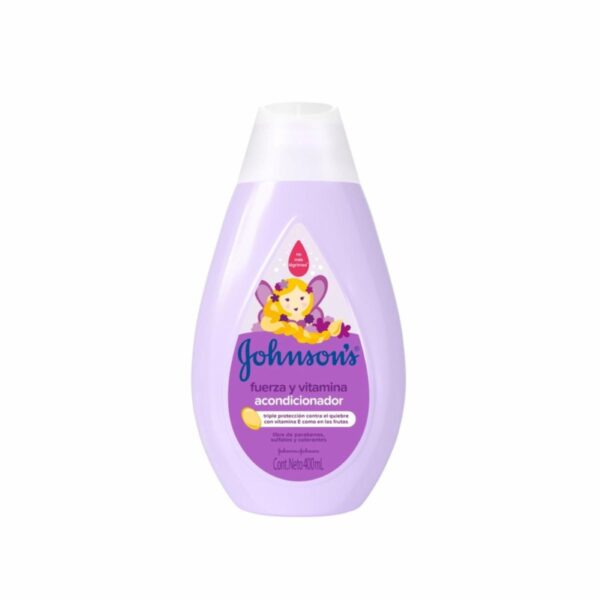 Acondicionador Bebé Fuerza Y Vitamina JOHNSON'S 400 Ml - Imagen 2