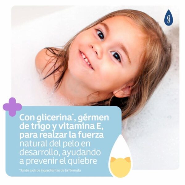 Acondicionador Bebé Fuerza Y Vitamina JOHNSON'S 400 Ml - Imagen 3