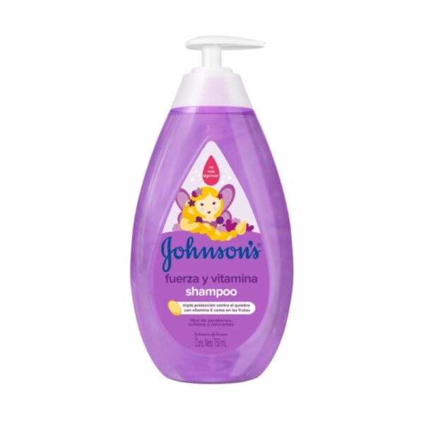 Shampoo Bebé Fuerza Y Vitamina JOHNSON´S BABY 750 Ml - Imagen 2