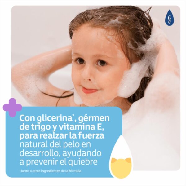 Shampoo Bebé Fuerza Y Vitamina JOHNSON´S BABY 750 Ml - Imagen 3