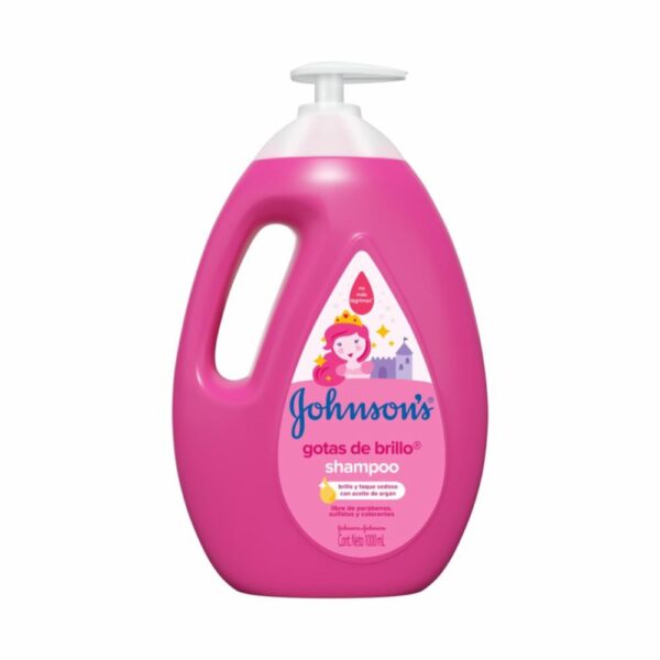 Shampoo Bebé Gotas De Brillo JOHNSON´S BABY 1000 Ml - Imagen 2
