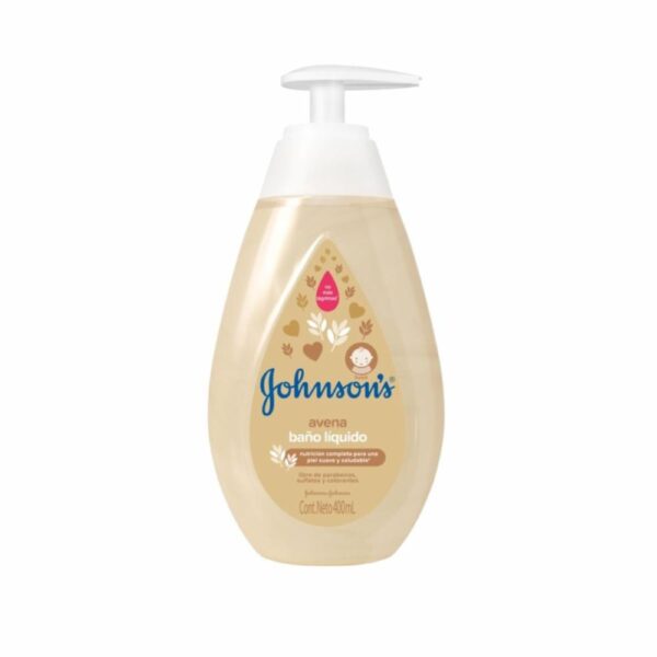 Baño Líquido Bebé Avena JOHNSON´S BABY 400 Ml