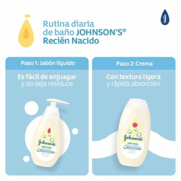 Baño Líquido Bebé Recién Nacido JOHNSON´S BABY 200 Ml - Imagen 8