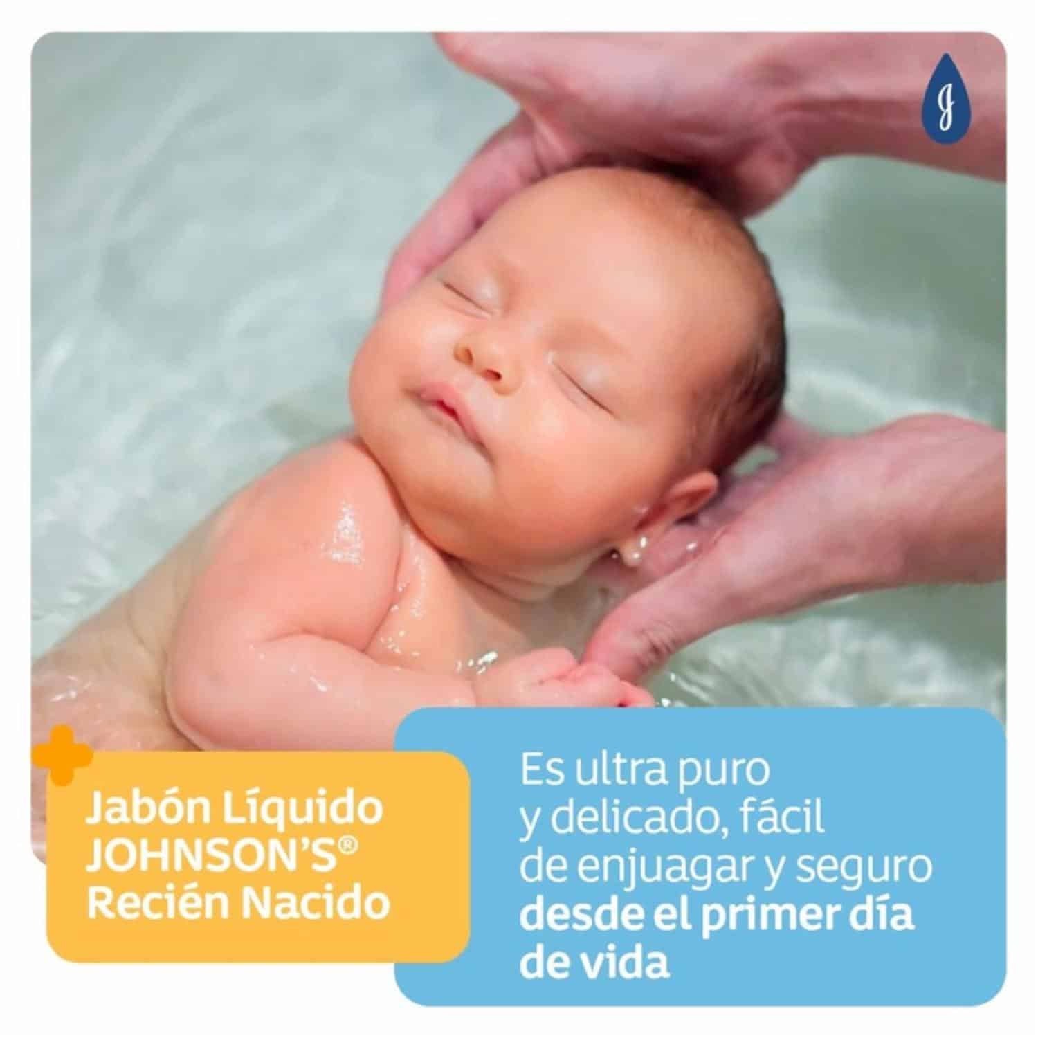 Baño Líquido Bebé Recién Nacido JOHNSON'S 200 Ml - Imagen 6