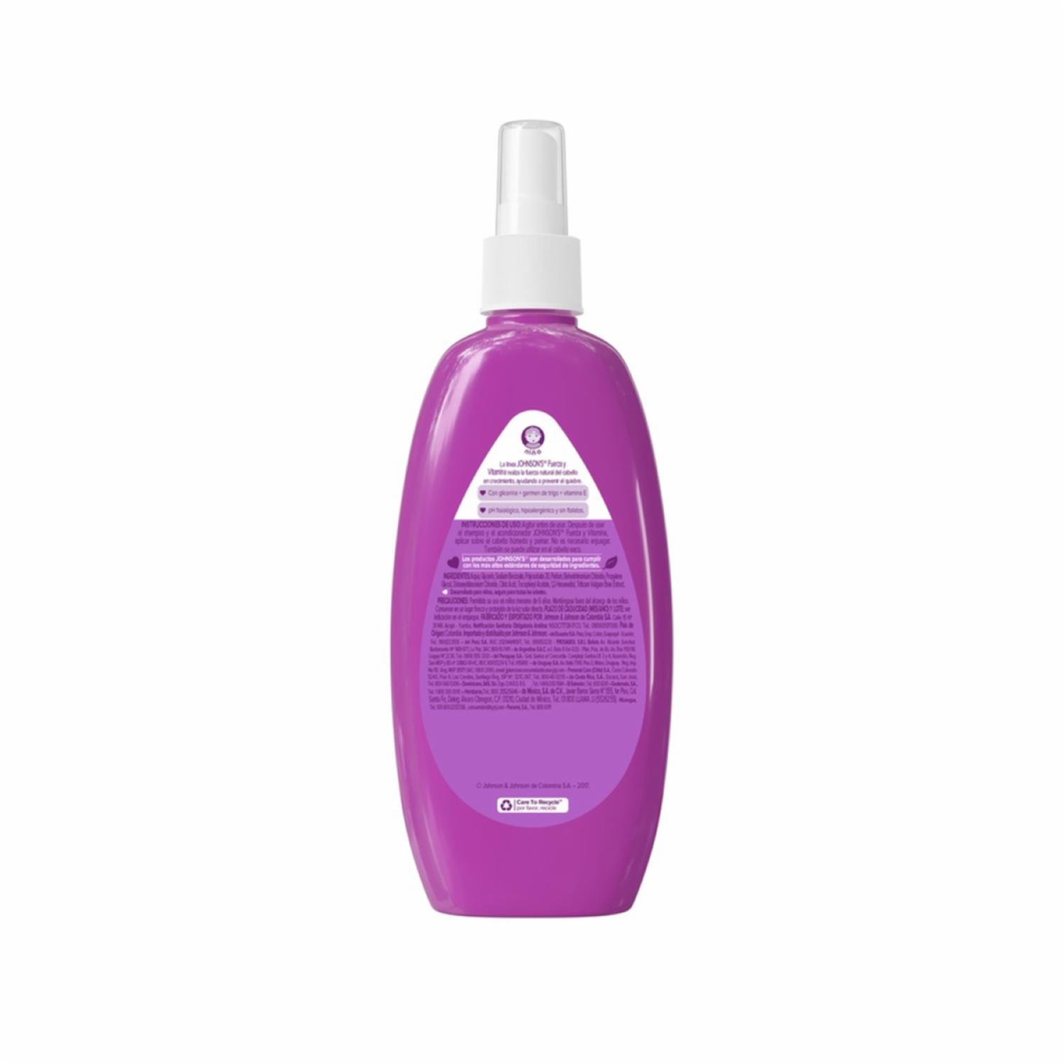 Spray De Peinar Fuerza Y Vitamina JOHNSON’S 200 Ml