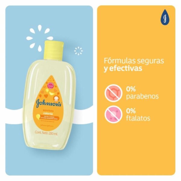 Colonia Infantil Sonrisas JOHNSON´S BABY 200 Ml - Imagen 2