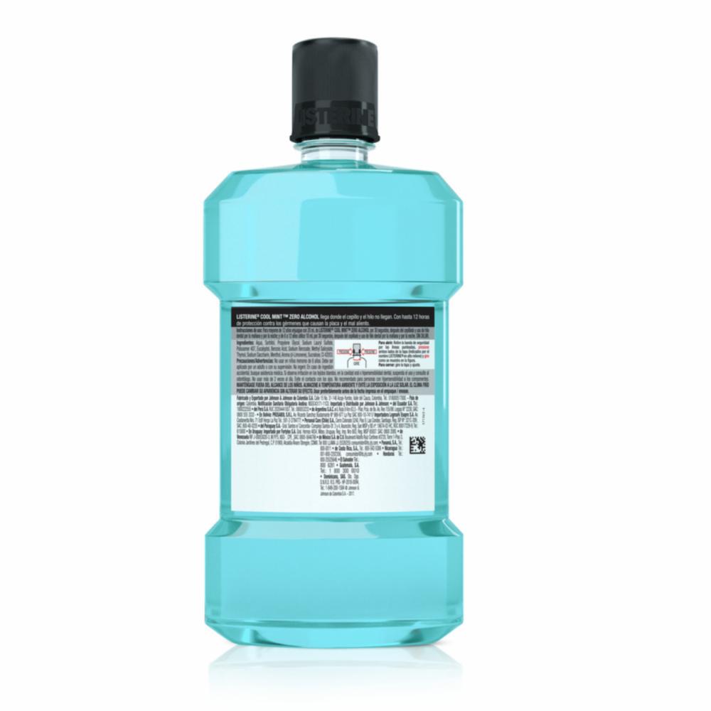 Enjuague Bucal Cool Mint Zero LISTERINE 1000 Ml - Imagen 8