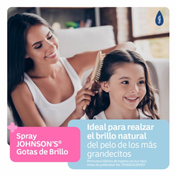 Spray De Peinar Gotas De Brillo JOHNSON'S 200 Ml - Imagen 8