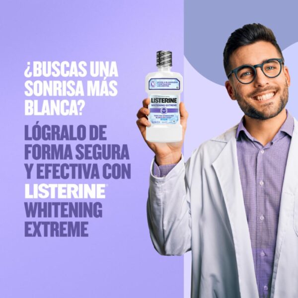 Enjuague Bucal Whitening Extreme LISTERINE 473 Ml - Imagen 4