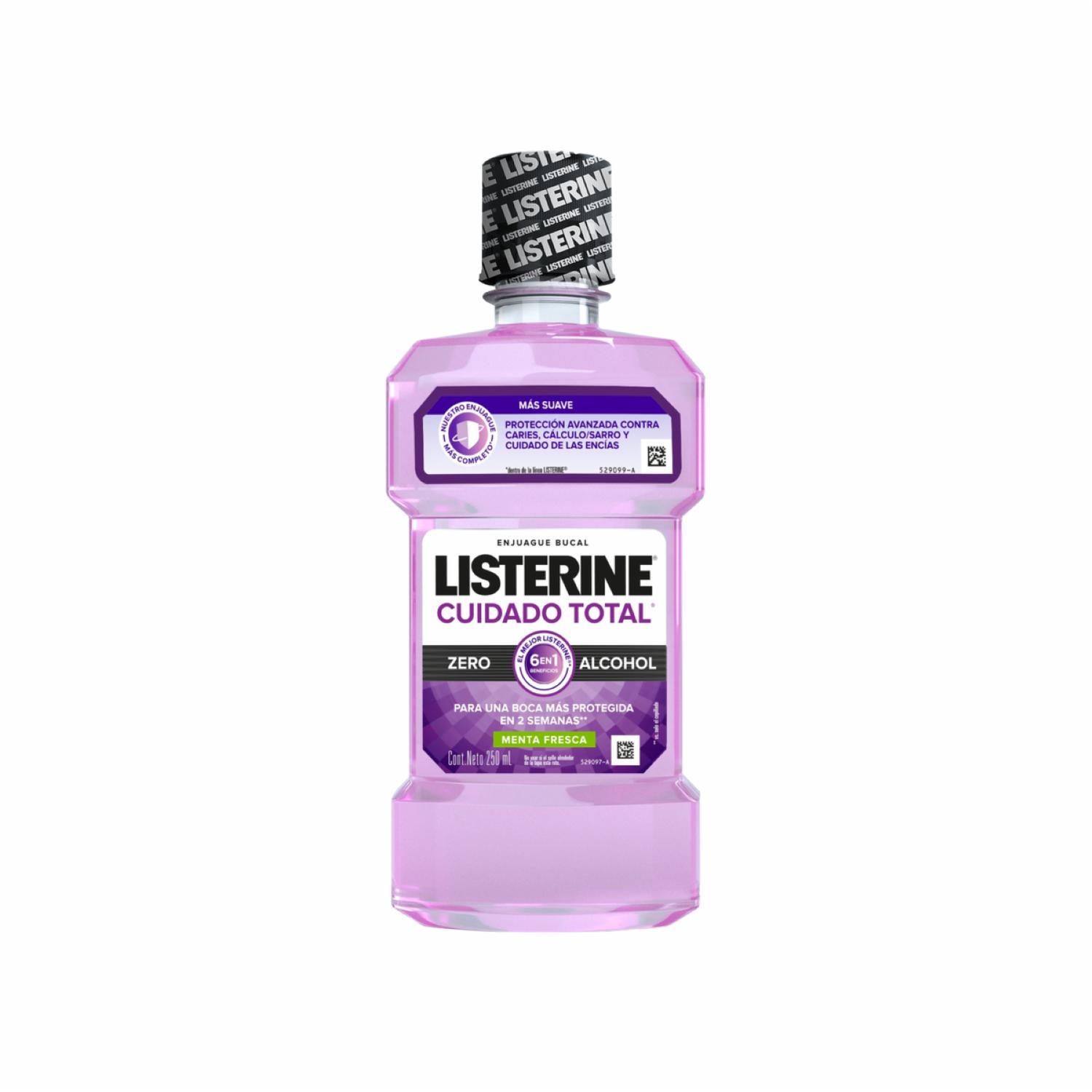 Enjuague Bucal Cuidado Total Zero LISTERINE 250 Ml - Imagen 2