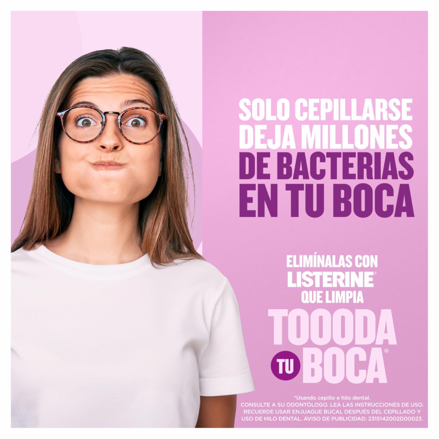 Enjuague Bucal Cuidado Total Zero LISTERINE 250 Ml - Imagen 5