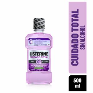 Enjuague Bucal Cuidado Total Zero LISTERINE 500 Ml