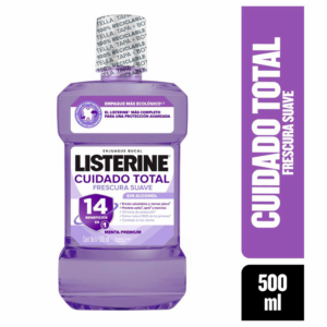 Enjuague Bucal Cuidado Total Zero LISTERINE 500 Ml