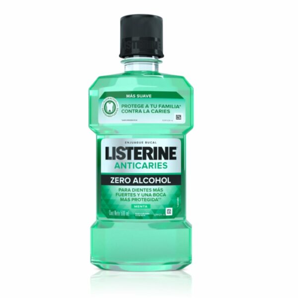Enjuague Bucal Anticaries LISTERINE 500 Ml - Imagen 2
