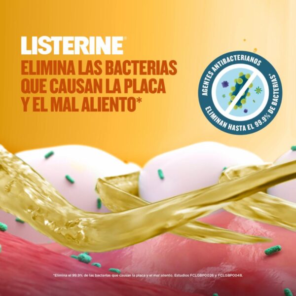 Enjuague Bucal Original LISTERINE 500 Ml - Imagen 3