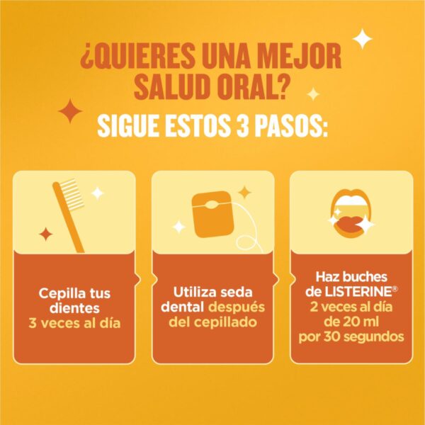 Enjuague Bucal Original LISTERINE 500 Ml - Imagen 5
