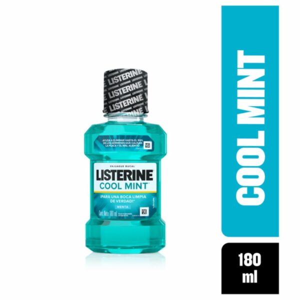 Enjuague Bucal Cool Mint LISTERINE 180 Ml