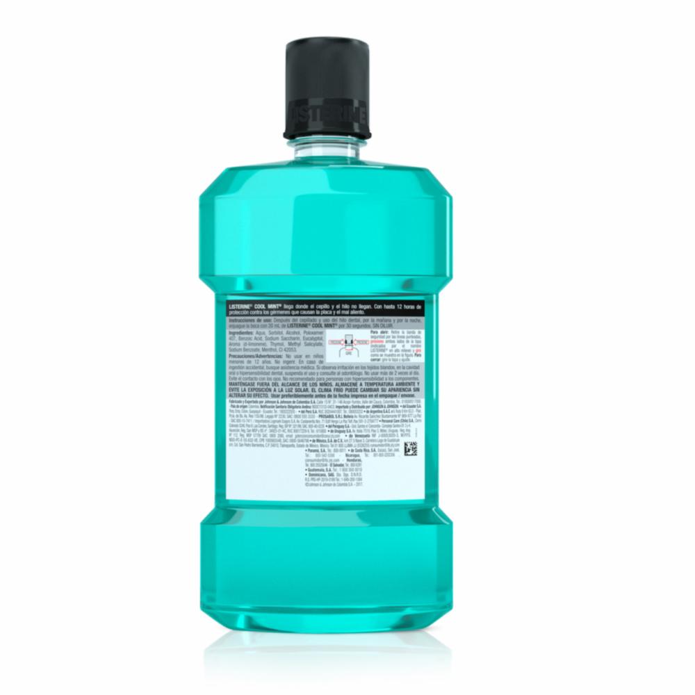 Enjuague Bucal Cool Mint LISTERINE 1000 Ml - Imagen 8