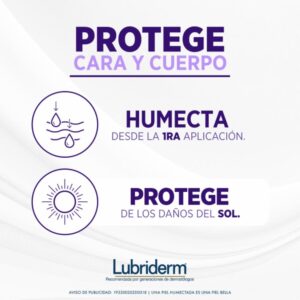 Crema Corporal Fps 15 LUBRIDERM 400 Ml