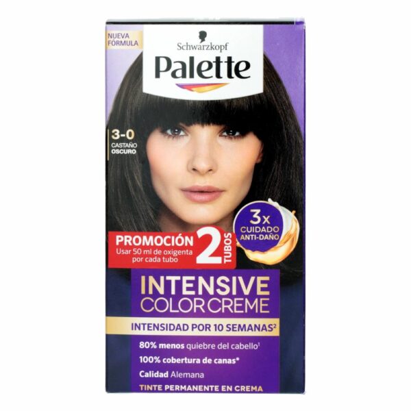 Tinte De Cabello PALETTE Color Castano Osc 3-0
