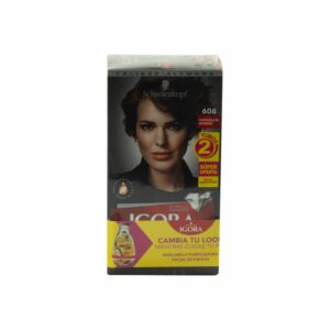 Tinte Capilar Doble Tubo Chocolate 606 IGORA BRILLANCE Unidad