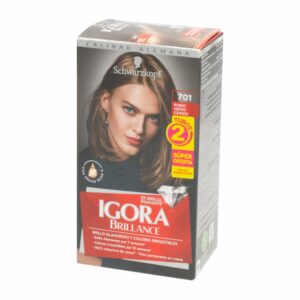 Tinte Capilar Doble Tubo 701 Rubio IGORA BRILLANCE Unidad