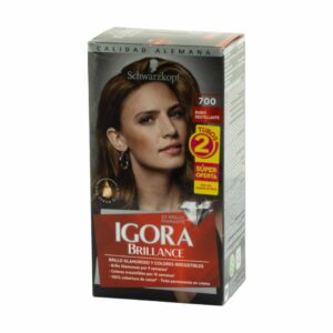 Tinte Capilar Doble Tubo 700 Rubio IGORA BRILLANCE Unidad