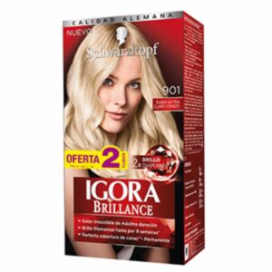 Tinte Capilar Doble Tubo 901 Rubio IGORA BRILLANCE Unidad