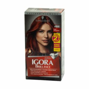 Tinte Capilar Doble Tubo Rubio Profundo 688I IGORA BRILLANCE Unidad