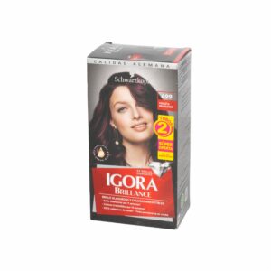 Tinte Capilar Doble Tubo Violeta Profundo 499 IGORA BRILLANCE Unidad
