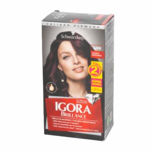 Tinte Capilar Doble Tubo Violeta Profundo 499 IGORA BRILLANCE Unidad