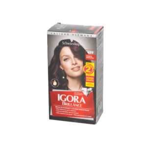 Tinte Capilar Doble Tubo Violeta Profundo 499 IGORA BRILLANCE Unidad