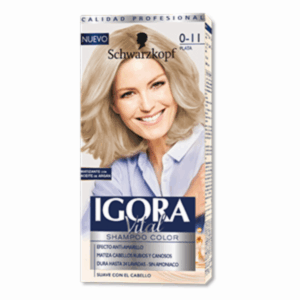 Tinte Capilar Silver Martizante 0-11 IGORA VITAL Unidad