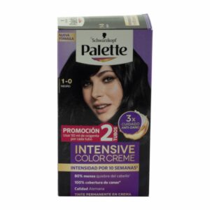 Tinte Capilar Doble Tubo Cc 1-0 Negro PALETTE 110 Ml