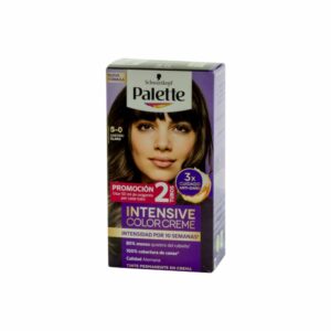 Tinte Capilar Doble Tubo Cc 5-0 Castaño Claro PALETTE 110 Ml